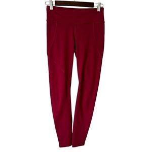 Patagonia Women's Centered Tights Roamer Red Size Small Yoga Gym